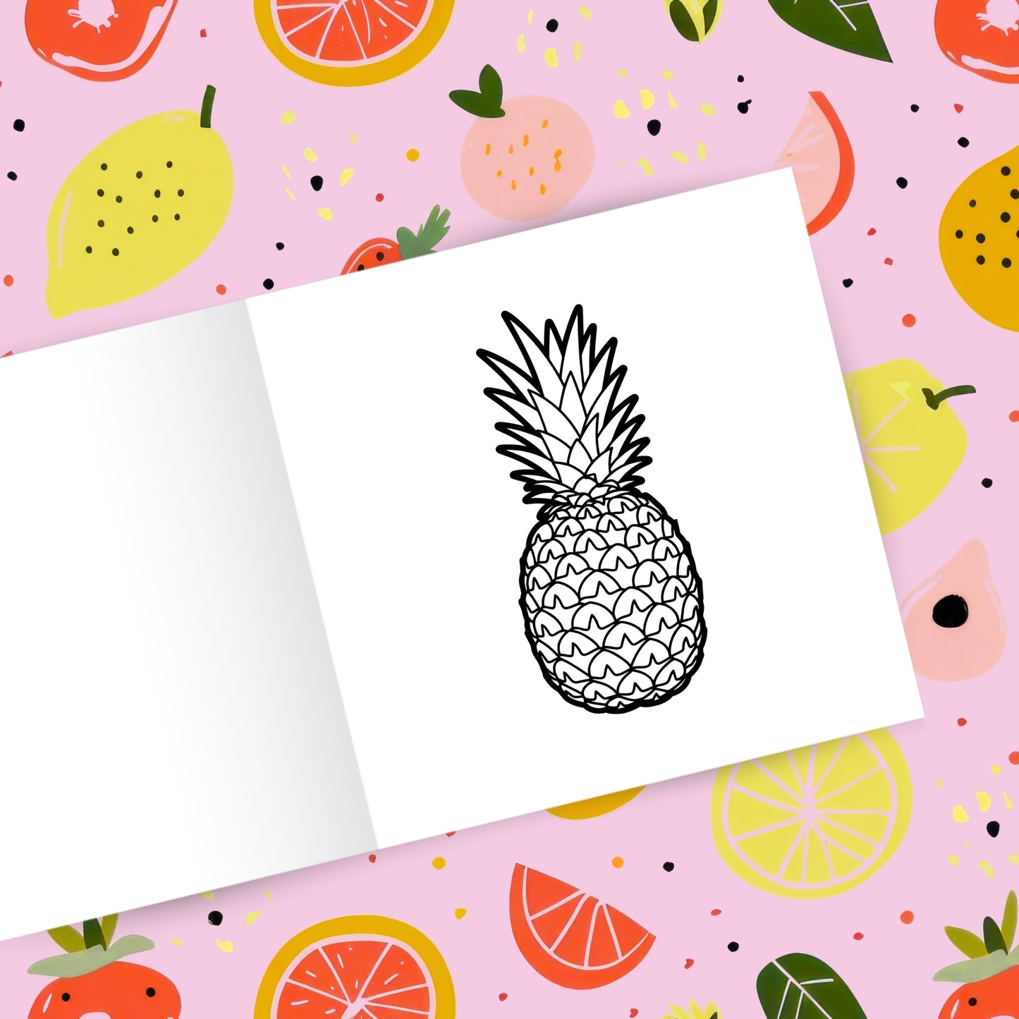 Fruitful Fun - Fruits and Berries Coloring Book