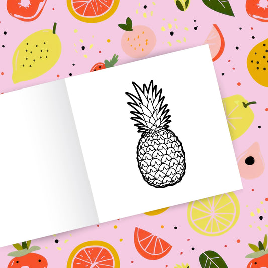 Fruitful Fun - Fruits and Berries Coloring Book