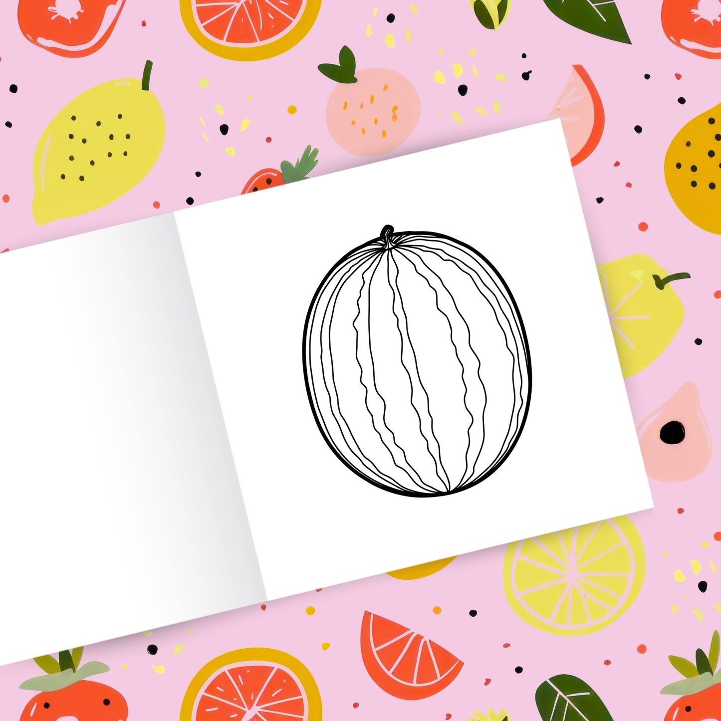 Fruitful Fun - Fruits and Berries Coloring Book