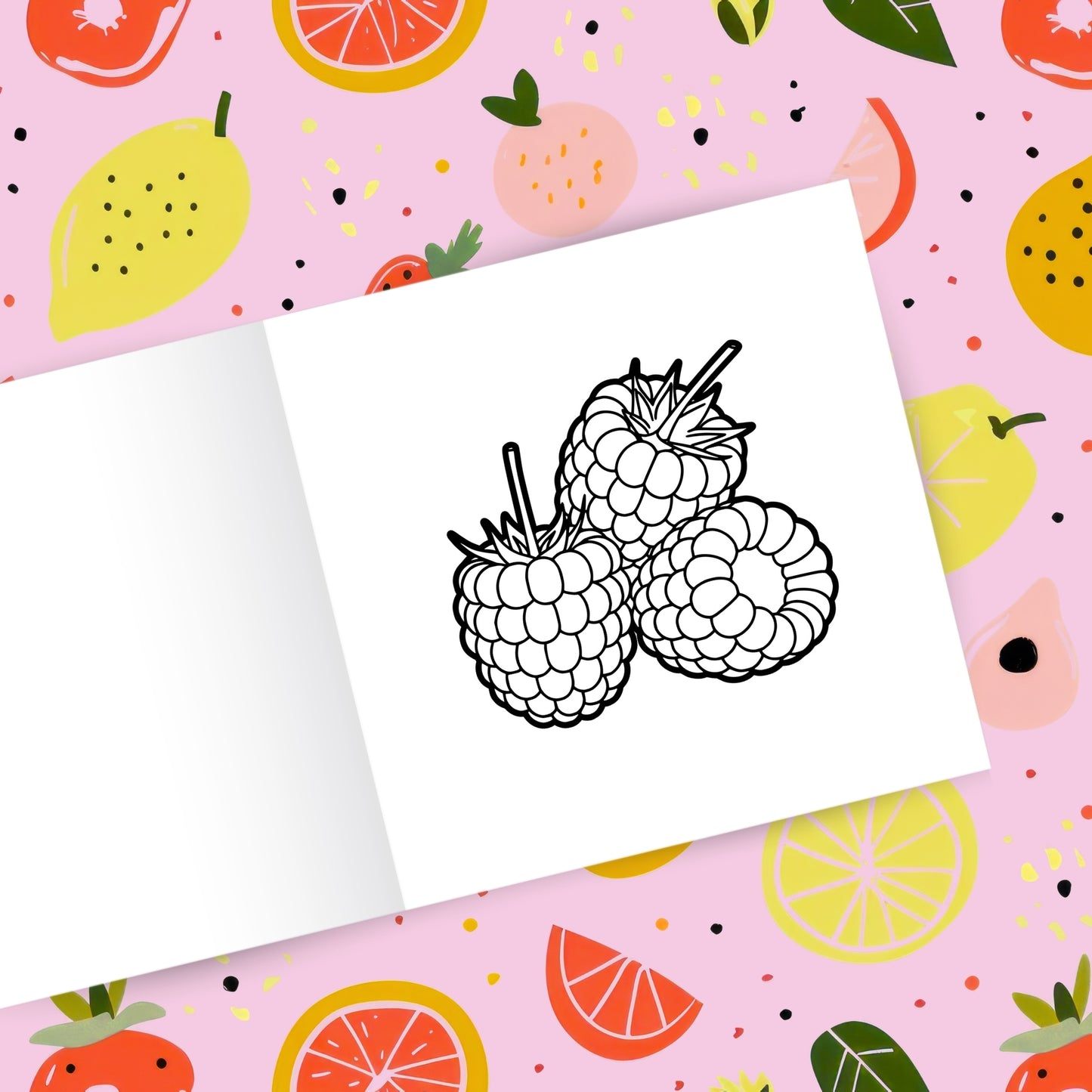 Fruitful Fun - Fruits and Berries Coloring Book