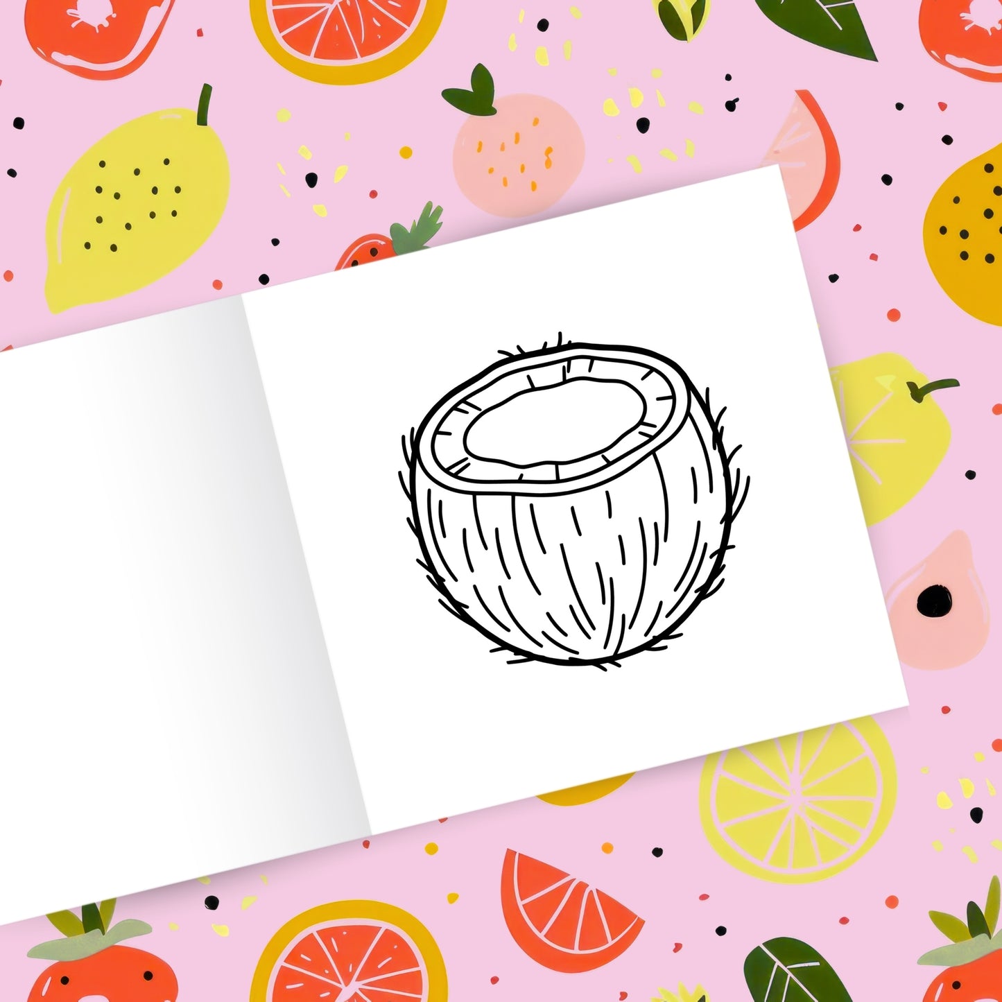 Fruitful Fun - Fruits and Berries Coloring Book