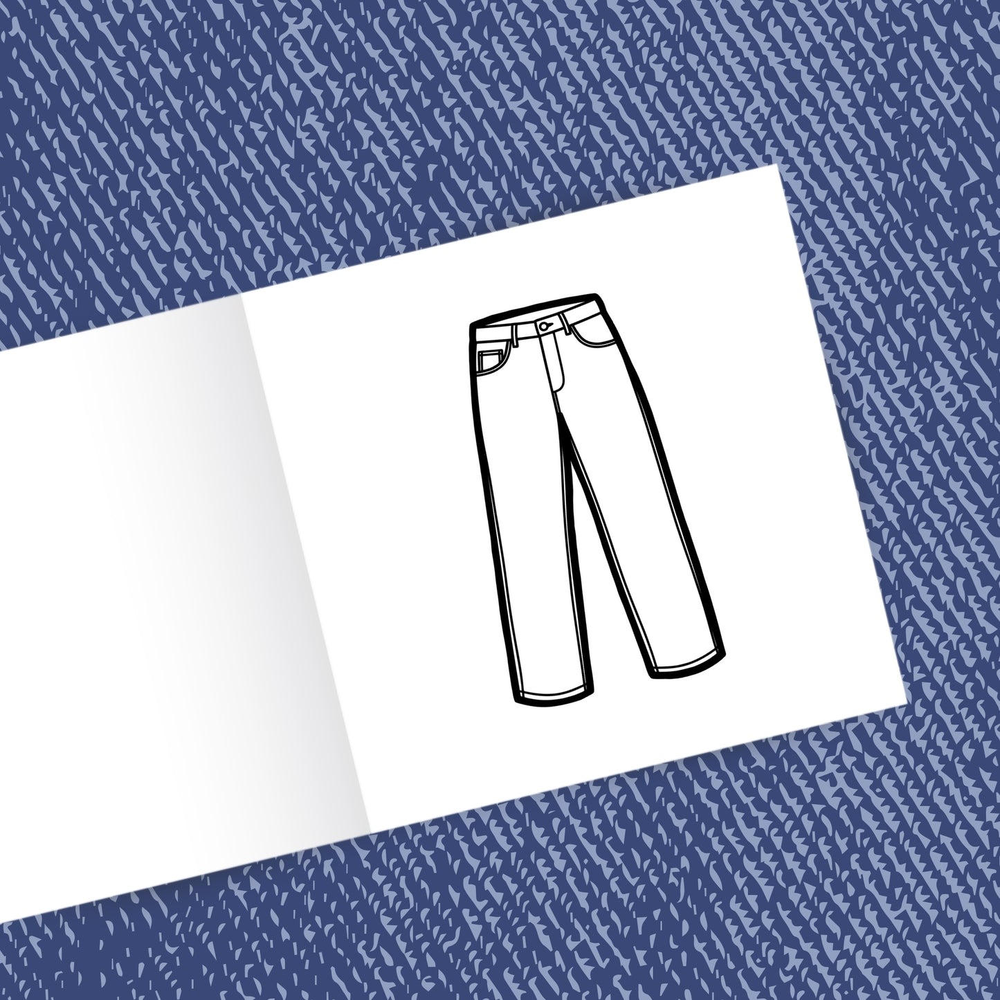 Casual Closet - Everyday Clothes Coloring Book