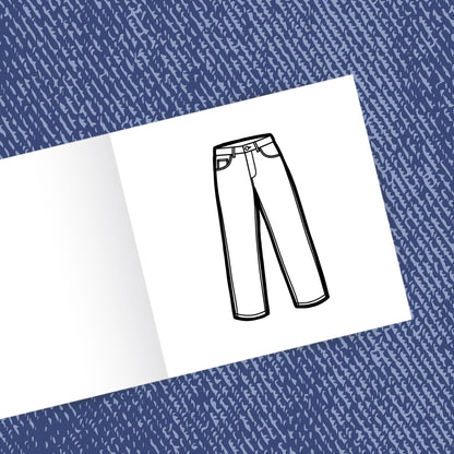 Casual Closet - Everyday Clothes Coloring Book