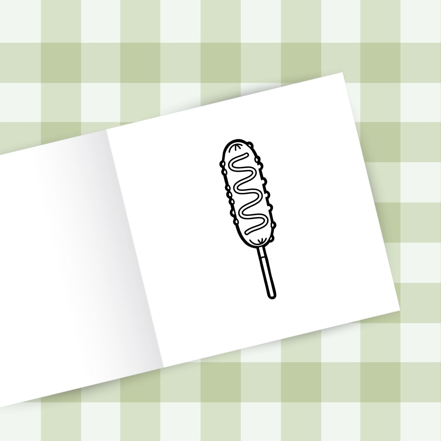 Food Feast - Delicious Dishes Coloring Book