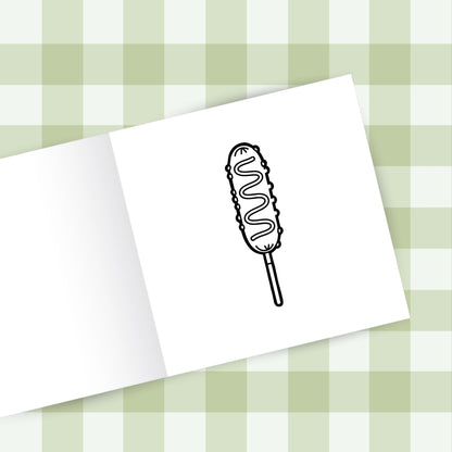Food Feast - Delicious Dishes Coloring Book