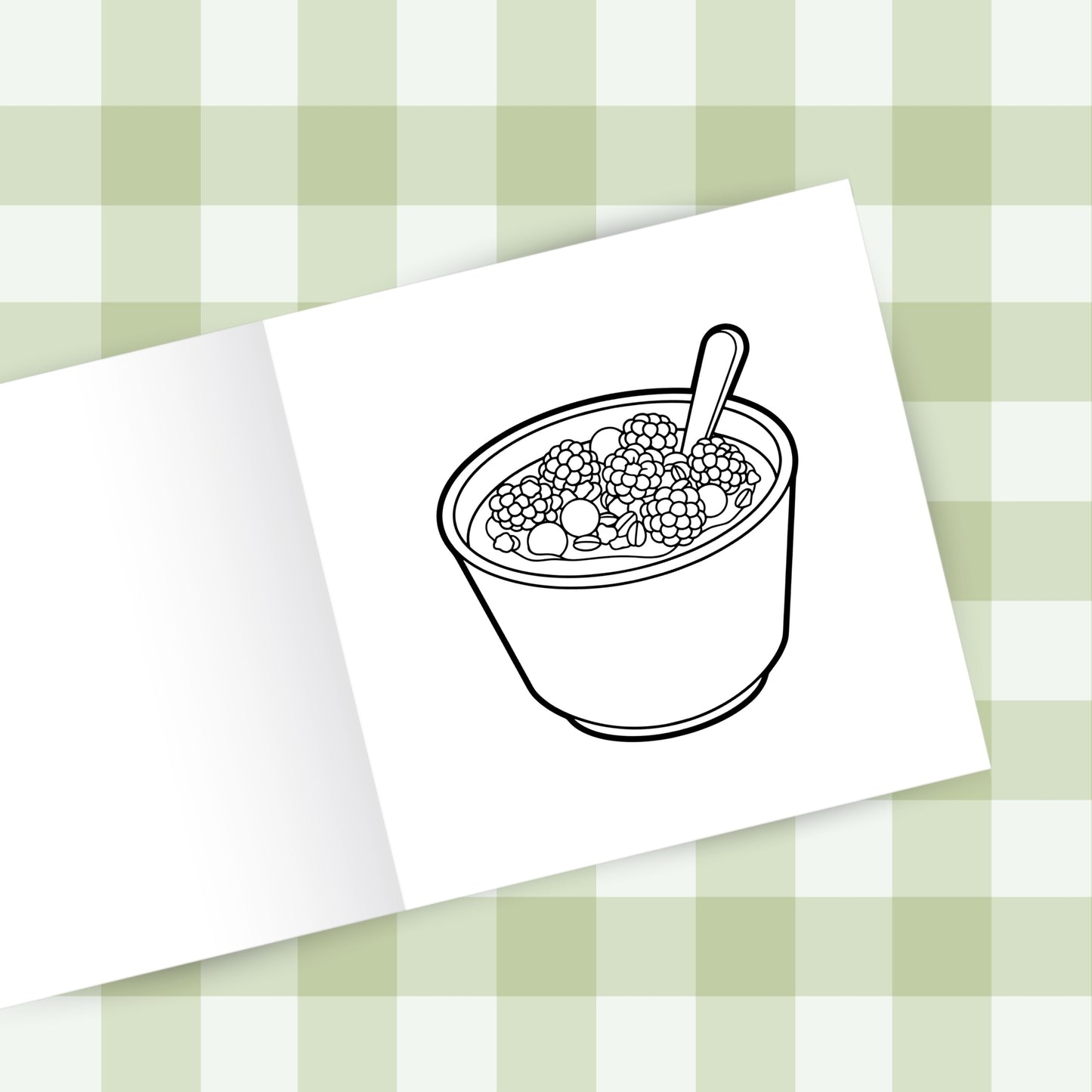 Food Feast - Delicious Dishes Coloring Book