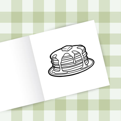 Food Feast - Delicious Dishes Coloring Book