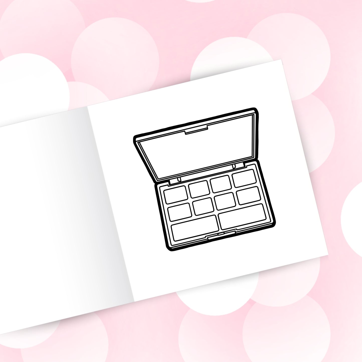 Beauty Routine - Makeup & Skincare Coloring Book