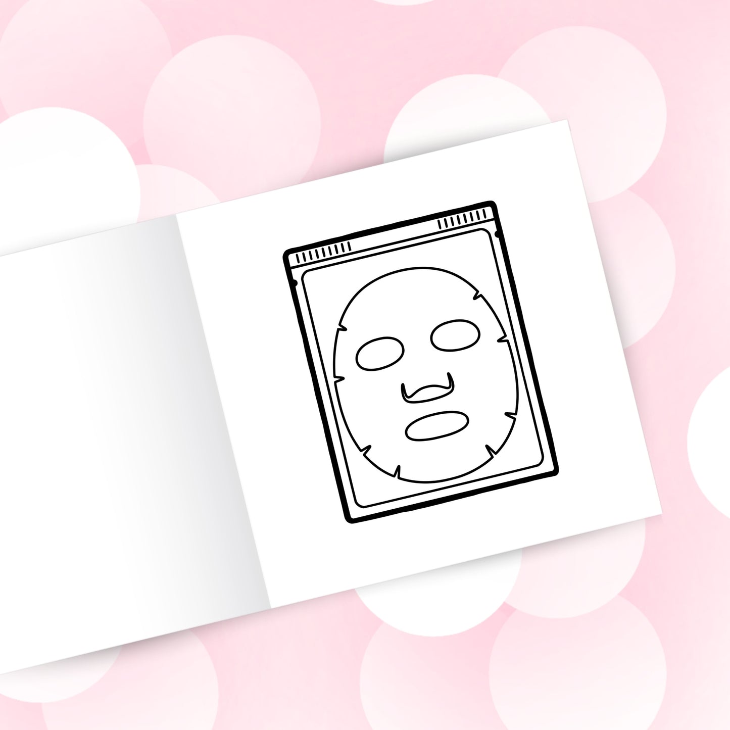 Beauty Routine - Makeup & Skincare Coloring Book