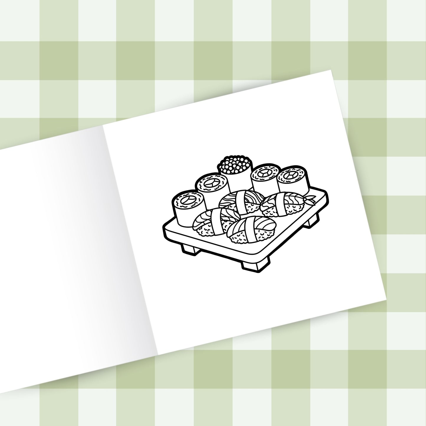 Food Feast - Delicious Dishes Coloring Book